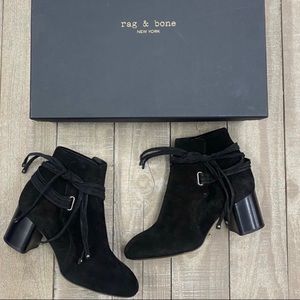 Closeout!▪️Rag & Bone Dalia ll Suede Booties-Size 7